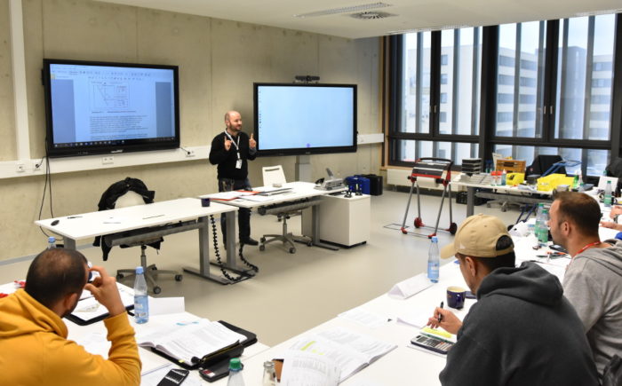 NDT training at the Testia Training Center in Bremen