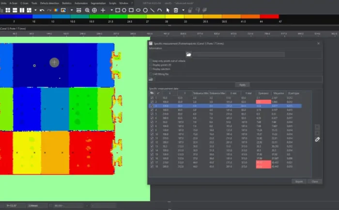 Thickness Measurement with NDTkit UT