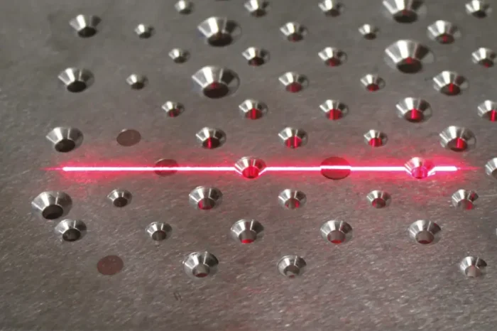 Rivet inspection with a laser
