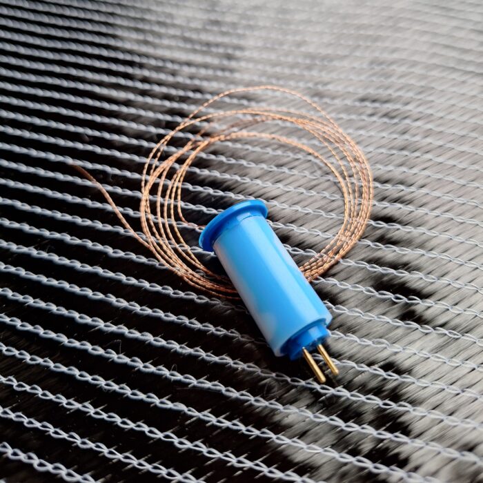 Resin flow front sensor for RTM tool installation
