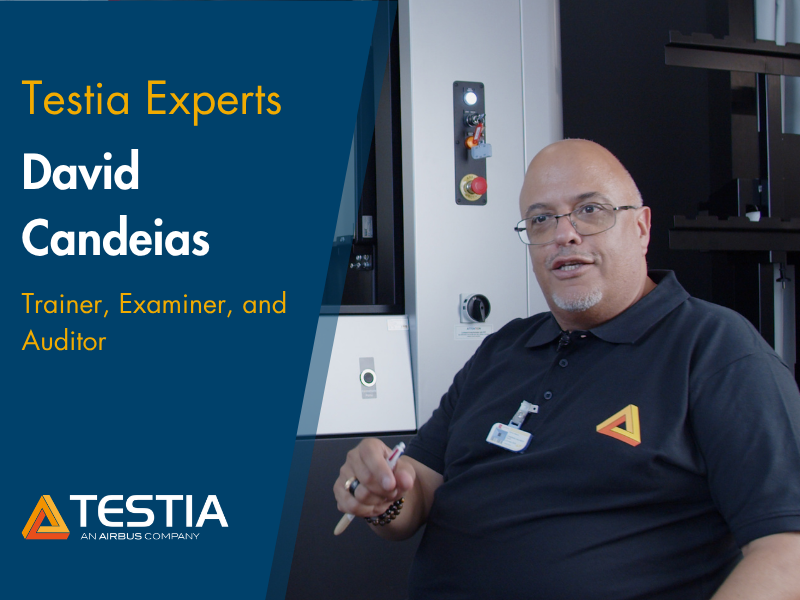 Interview with David Cadeias, NDT expert, examiner, and trainer at Testia