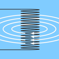 Eddy Current Testing Icon